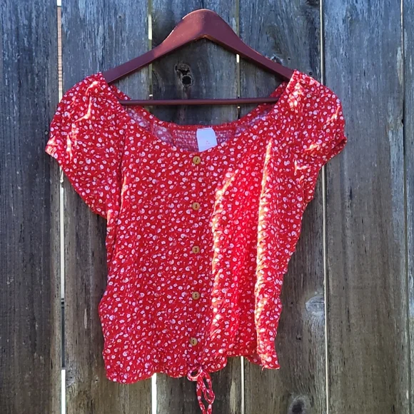 Floral summer top - Picture 1 of 4